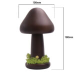 Twisted Mushroom Night Warm Light Touch Bedroom Bedhead Night Light Beech Wood LED USB Decorative Atmosphere Lamps Home Decor - home styling