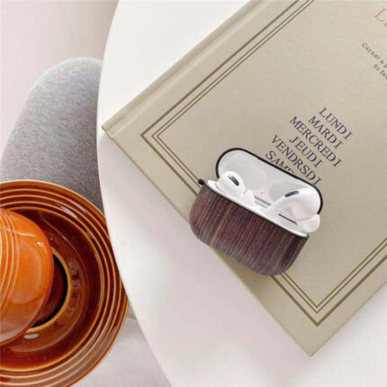 Creative Wood Grain AirPods Pro Bluetooth - interior decor