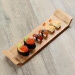 Creative Rectangular Solid Wood Tray Tableware - home styling