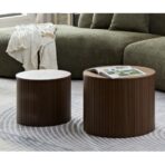 Round Coffee Table Unavailable Platforms- Welfel - decorative item