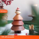 Solid Wood Cute Healing Desktop Ornaments - home accessories