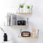 Home Solid Wood Wall Shelf - home decor