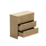 4 Drawer Rattan Cabinet, Suitable For Bedroom, Living Room, Dining Room, Hallway, Easy To Assemble - quality furniture