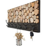 Solid Wood Coat Hook Hanger - dining furniture