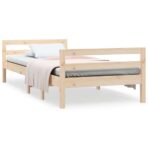 solid wood bed without mattress 90x200 pine wood solid wood bed - quality furniture
