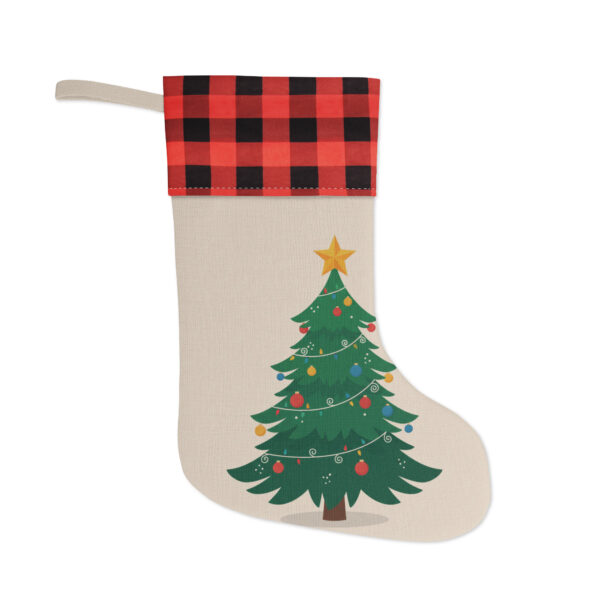 Rustic Christmas stocking