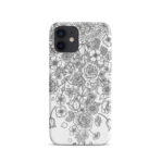 Snap case for iPhone - black and white fo2 - Image 5