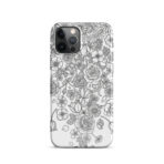 Snap case for iPhone - black and white fo2 - Image 6