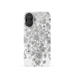 Snap case for iPhone - black and white fo2 - Image 24