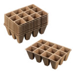 Biodegradable Eco-Friendly Pulp Seedling Nursery Pots 12-Hole - living room furniture