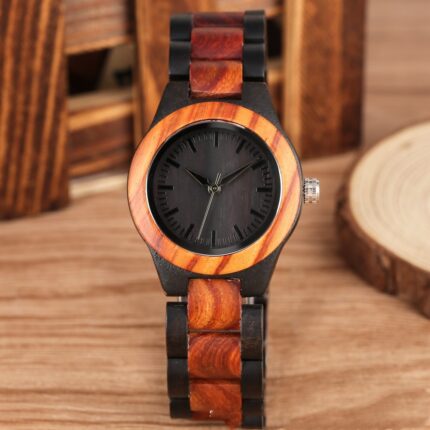 Bamboo wood watch - home accessories