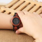 Bamboo wood watch - interior design