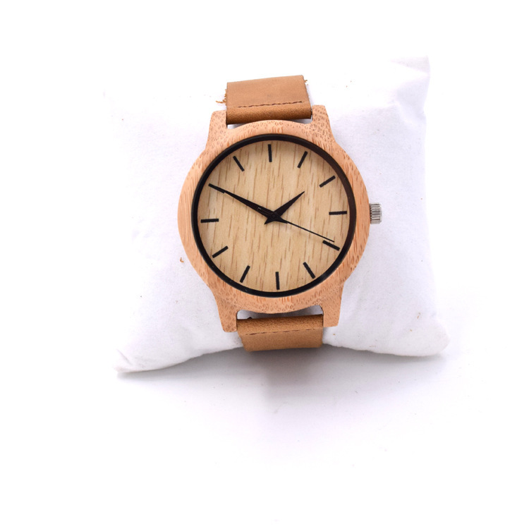 Wooden quartz wood watch - wooden decor