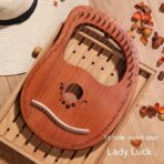 Solid Wood Veneer Lyre - furniture piece