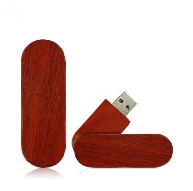 U Disk Wood 16g Bamboo Wood Mahogany Creative Gift - home accessories