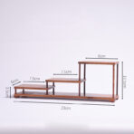 Solid Wood Small Boigu Rack Kung Fu Tea Set Shelf - decorative item