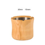 Solid Wood Ashtray - rustic wood