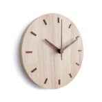 Simple Solid Wood Creative Clock - interior design