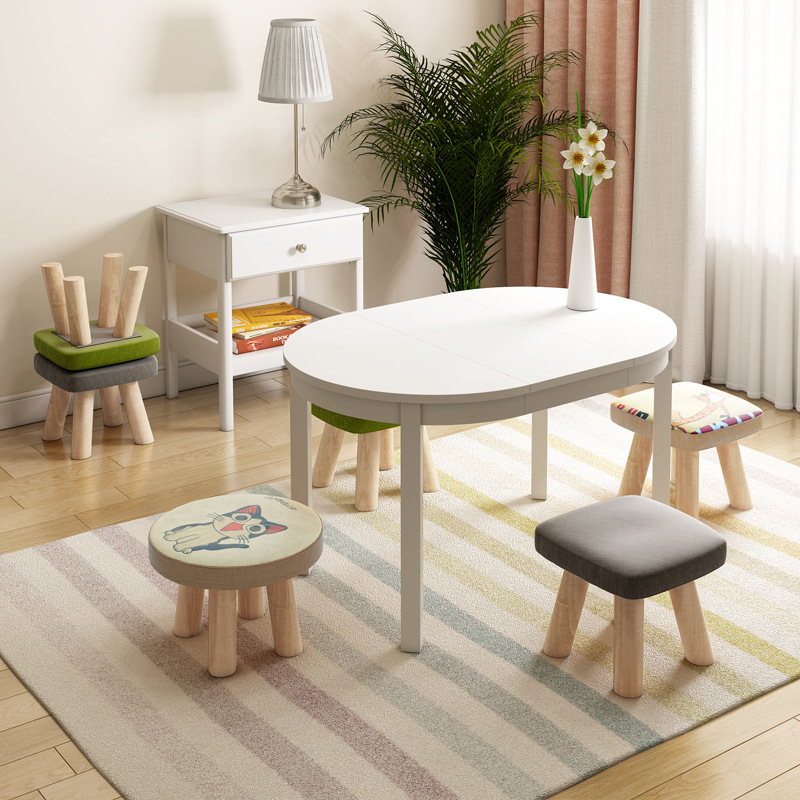 Solid Wood Low Stool, Coffee Table, Stool, Pier, Japanese Style - wooden craft