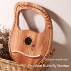 Solid Wood Veneer Lyre - wooden craft
