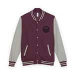 Heavyweight letterman jacket